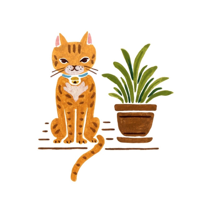 アイコンプレゼントキャンペーン イラストレーター すずき えりな ってどんな人 ほっこりかわいいイラストたち ネコマガ